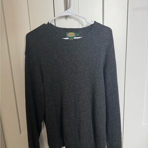 Cabela's Gray Wool Blend Sweater